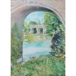 Leatherhead Scene Original Watercolour by David Harvey